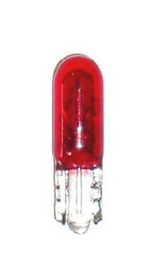 Lamp 5mm wedge base 12V 1,2W Red