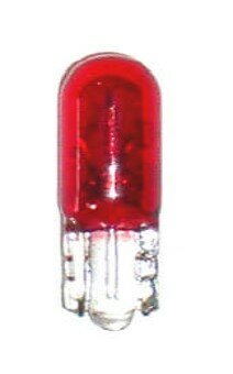 Lamp 10mm wedge base 12V 1,2W Red