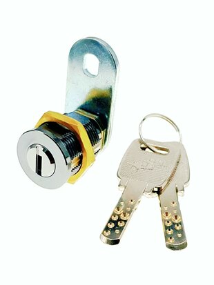CD Secure lock 15.9mm (5/8”) keyed different incl. 2 keys 