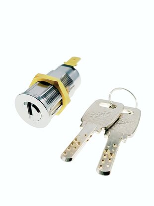CD Secure Schlüsselschalter aut.zurück, verschiedenschließend inkl. 2 Schlüssel