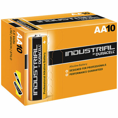 Duracell Industrial AA Penlite Batterijen LR06