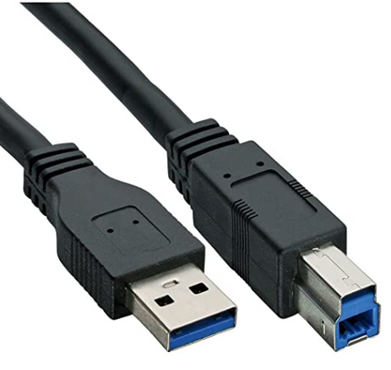 USB 3.0 Male Cable A-B 180cm