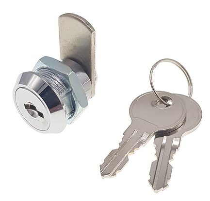 CD Essential lock 16mm chrome plated 
