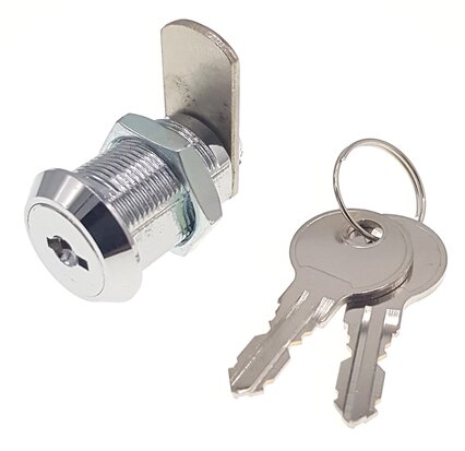 CD Essential lock 25mm chrome plated 