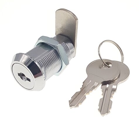 CD Essential lock 30mm chrome plated 