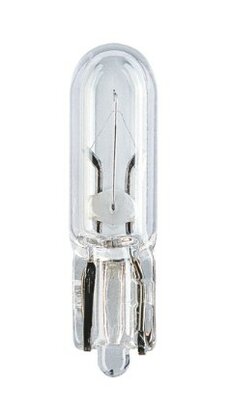 Glassockellampe 5mm 12V 1,3W lange Lebensdauer