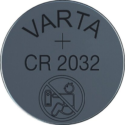 Varta Lithium knoopcel batterij 3V CR2032