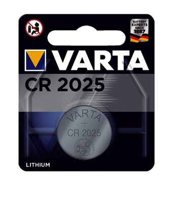Varta Lithium knoopcel batterij 3V CR2025