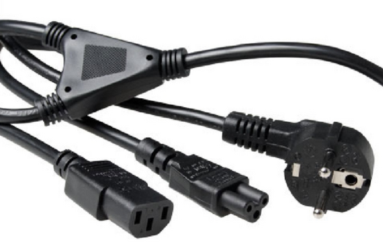 Power cord Y split C13 - C5 180cm