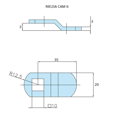 Rielda lock cam 6