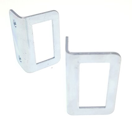 Metal mounting bracket for single pole doorswitches 