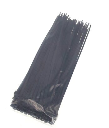 Cable ties 3.6x250mm black
