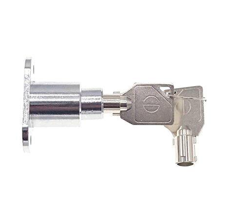 Pushlock side mount key different incl. 2 keys 