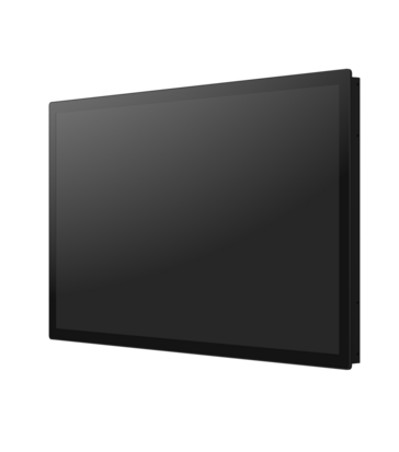 31.5" Monitor with protective glass VGA-HDMI-DP