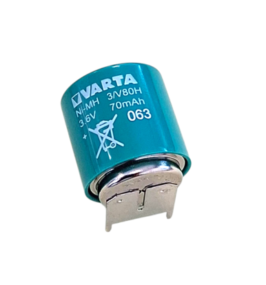 NiMh Batterij 3.6V 70mAh single pins