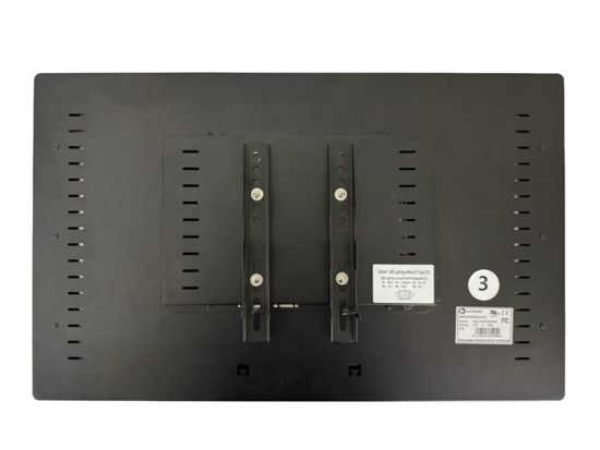 Front Led glass monitor 27"