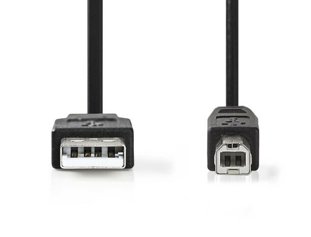 USB 2.0-Kabel 2mtr A Male - B Male