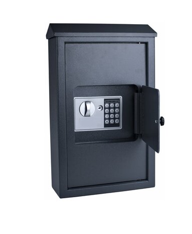 High security outdoor key cabinet 50 keys 