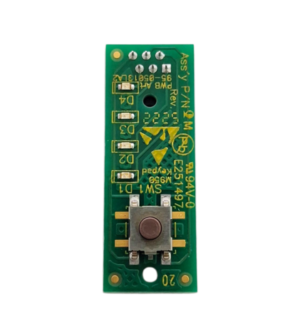 Keypad PCB assembly
