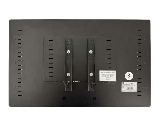 Front Led glass monitor 27"