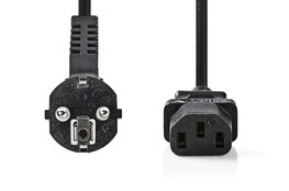 Voedingskabel 3mtr Schuko Male - IEC-320-C13