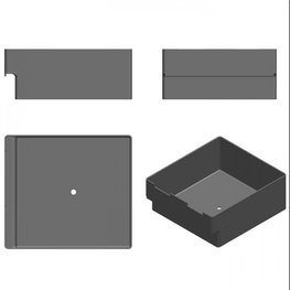 Geldbak 29x25.5x11.5cm