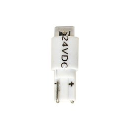 Led Lamp 5mm 24V Wit