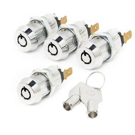 CD Tubular schakelslot aut.retour, gelijksluitend 25 stuks