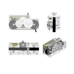 Vending dispenser, enkele band, rechte schakelaar