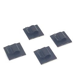 Zelfklevende kabelclips 5mm zwart