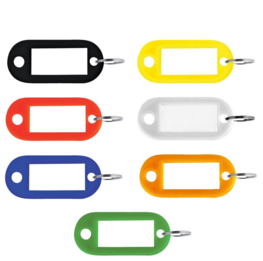 Sleutellabels 100 stuks