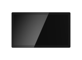 23.8" Monitor with protective glass VGA-HDMI-DP