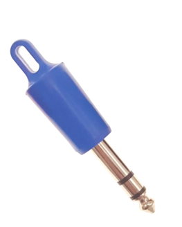 iButton Plug 6.35mm Blauw
