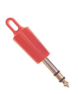 iButton Plug 6.35mm Rood