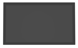 31.5" Monitor met beschermglas VGA-HDMI-DP