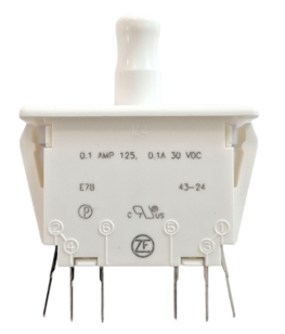 Double pole pushbutton switch 4.8mm E78-30A