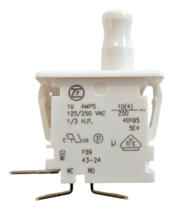 Enkelpolige schakelaar paneel montage 4.8mm F69-30A