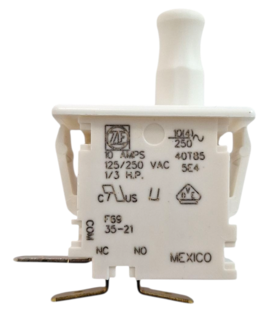 Enkelpolige schakelaar paneel montage 6.3mm F69-24A